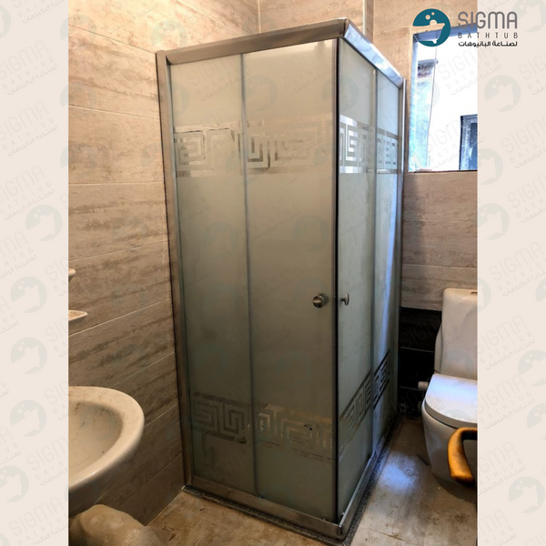 كبينة شاور زجاج سيكوريت