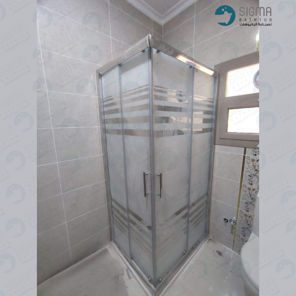 كبينة شاور زجاج سيكوريت