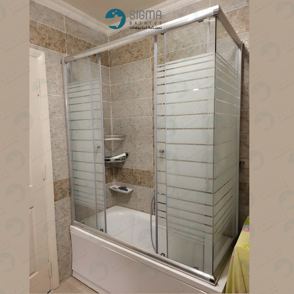 كبينة شاور زجاج سيكوريت