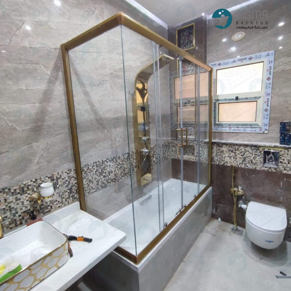 كبينة شاور زجاج سيكوريت